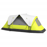 Cumpara ieftin Outsunny Cort de Camping cu 2 Dormitoare pentru 6-8 Persoane