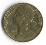 Moneda Franța 5 centimes 1994