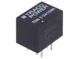 Convertor DC/DC TRACO POWER 3W 9-36V la 24V 125mA DIP TDN 3-2415WI