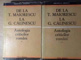 ANTOLOGIA CRITICILOR ROMANI DE LA T. MAIORESCU LA G. CALINESCU VOL.1-2-EUGEN SIMION-227736