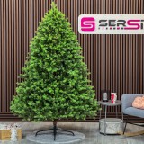 Brad artificial Sersimo, Hollandia, verde cu varfuri verzi, integral 3D, 210 cm Household NewTrend