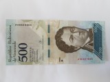 Venezuela 500 Bolivares 2016 Noua