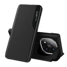 Husa Xiaomi Redmi Note 14 Pro+ 5G Eco Leather View flip tip carte, negru foto