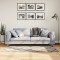 Covor pufos &quot;PAMPLONA&quot; cu fire &icirc;nalte, bej/antracit, 80x150 cm