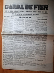 ziarul garda fier - prima aparitie - zelea codreanu foto