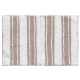 Covoras Baie Bej cu Dungi Albe 60x40cm, CMCLASS