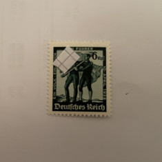 deutsches reich serie timbre nestampilata