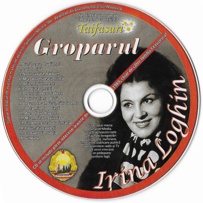 CD Irina Loghin &amp;lrm;&amp;ndash; Groparul (C&amp;acirc;ntece Interzise), original foto