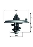 Termostat lichid racire BMW 5, 7, 8 Motor 530 i, 530 i V8, 540 i, 540 i V8, 730 i, 740 i, 750 i, 840 Ci, 840 i, 850 Ci, iL, iL V8, OE 11531710056