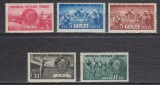 ROMANIA 1950 LP 273 G.M.A. SI F.G.M.A. SERIE MNH, Nestampilat