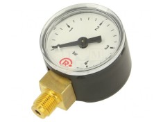 Manometru 0-4 bar 40mm pentru lichide și gaze inerte foto