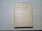 VIEATA ESTETICA - Filosofia Naturala a Frumosului si a Artei - Volumul II - ARTA - Radu I. Paul - Editura Minerva, Cluj, 1937, 463 p., Alta editura