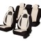 Set huse scaune Piele si textil SKODA OCTAVIA II (2004-2013)