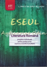 Eseul. Literatura Romana - L. Paicu, M. Lupu, M. Lazar foto