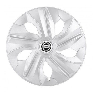 Set 4 Capace Roti Nissan, model Luna Gray, R14 foto