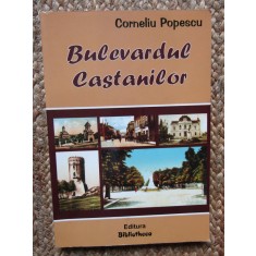 BULEVARDUL CASTANILOR de CORNELIU POPESCU , 2005 AUTOGRAF