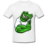 Cumpara ieftin Tricou &quot; Stiker crocodil &quot;