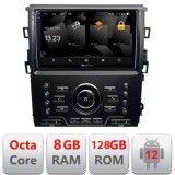 Navigatie Mondeo MK5 SYNC2 si SYNC 3 2015-2022 Android Octa Core Qualcomm 2K Qled 8+128 DTS DSP 360 4G Optical CarStore Technology