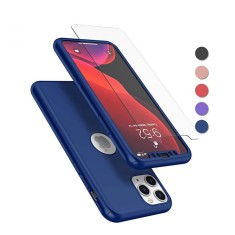 Husa de protectie 360' fata + spate + folie sticla Iphone 11 Pro Max