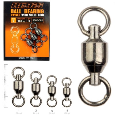 Vartej Nevis cu Rulment Nr. 1, 190kg, 2buc/pac foto