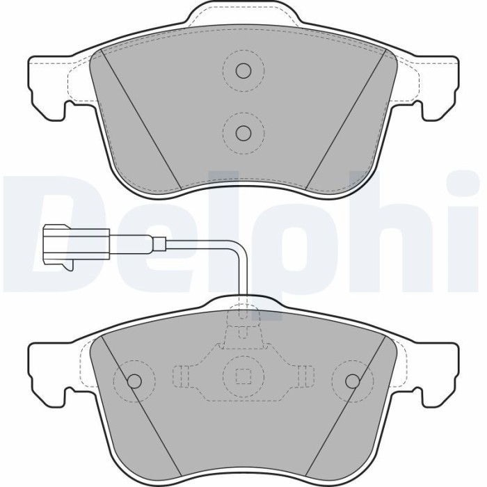 DELPHI LP1959 set placute frana,frana disc