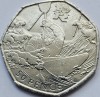 50 pence 2011 Marea Britanie, Canoeing, 2012 Summer Olympics, London, km#1182, Europa
