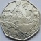 50 pence 2011 Marea Britanie, Canoeing, 2012 Summer Olympics, London, km#1182