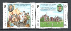 Isle of Man.1980 EUROPA-Personalitati SE.494 foto
