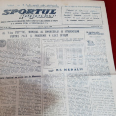 Ziar Sportul Popular 15 08 1955