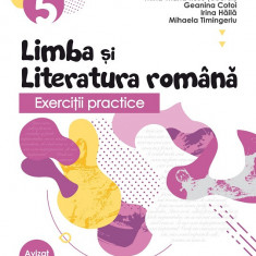 Exerciţii practice de limba şi literatura română. Caiet de lucru. Clasa a V-a