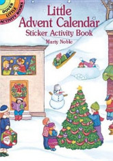 Little Advent Calendar Sticker Activity Book foto