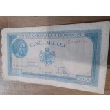 Romania 5000 lei 1945 20 dec