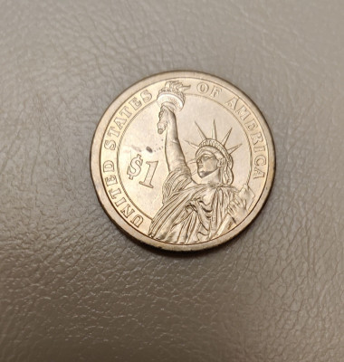 SUA - 1 Presidential Dollar - James K. Polk - monedă s126 foto