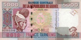 Guineea 5000 Francs 2012 - P-41 UNC !!!