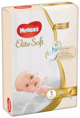 Scutece Huggies Jumbo Pack Elite Soft Nr.1, 3-5 kg, 50 buc foto
