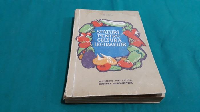 SFATURI PENTRU CULTURA LEGUMELOR/ M.NISTOR/ 1961