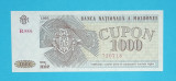 Moldova 1.000 Cupon 1993 UNC serie: B.0004 720718