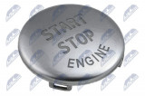 Capac buton pornire argintiu BMW E90