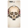 Husa silicon pentru Huawei P9 Plus, Skulls And Roses