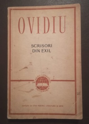 Ovidiu - Scrisori din exil (trad. Teodor Naum; 1957) foto