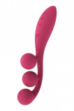 Satisfyer Tri Ball 1 vibrator roșu multifuncțional Satisfyer