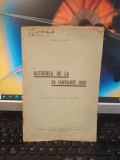 Ioan C. Filitti, Alegerea de la 24 ianuarie 1859, autograf Sm&acirc;nt&acirc;nescu, 1932 193