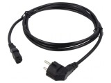 Cablu Alimentare 3x1mm2 ștecher CEE 7/7 la IEC C13