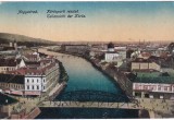 Oradea. Vedere partiala de pe malul Crisului (circulata 1919)