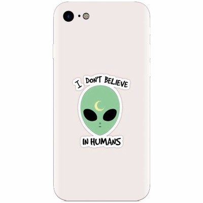 Husa silicon pentru Apple Iphone 6 Plus, I Dont Believe In Humans foto