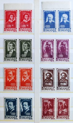 1947 - Institutul de Studii Romano-Sovietic - pereche MNH** - LP 215 + 216 foto