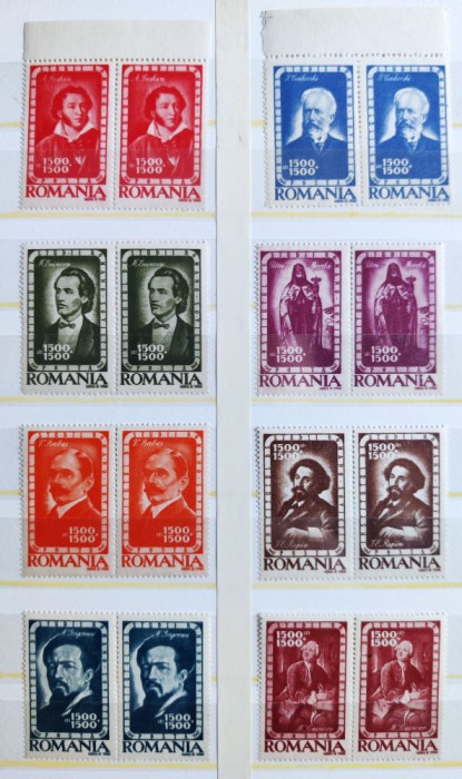 1947 - Institutul de Studii Romano-Sovietic - pereche MNH** - LP 215 + 216