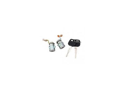 Set yale inchidere Toyota HI-ACE (Granvia), 1996-01.2006, cu chei, cu 2 butuci blocare usa, fata, stanga/dreapta, 69051/2-26030, Model VAN foto