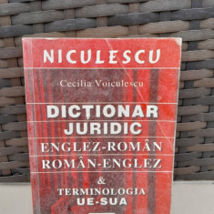 Dictionar juridic englez-roman roman-englez - Cecilia Voiculescu