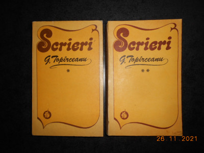 GEORGE TOPARCEANU - SCRIERI 2 volume (1983) foto
